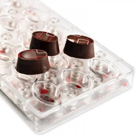 Injection Polycarbonate Magnetic 3D Truffle Mold - Egg Praline (12g)