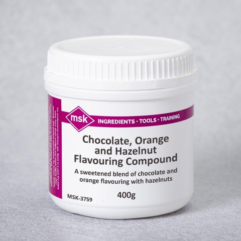 Chocolate Orange and Hazelnut Flavouring Compound, 400g Chocolate Orange and Hazelnut Flavouring Compound, 400g