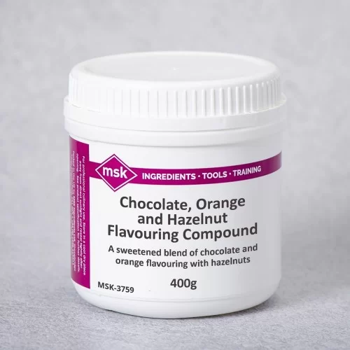 Chocolate Orange and Hazelnut Flavouring Compound, 400g Chocolate Orange and Hazelnut Flavouring Compound, 400g