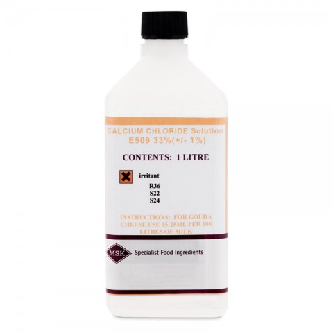 Calcium Chloride for Cheese Making, 1ltr