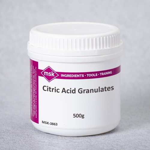 Citric Acid Granulates, 500g