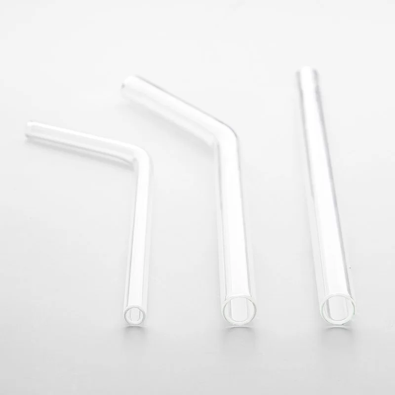 Glass straws - straight thick straw, 24pk