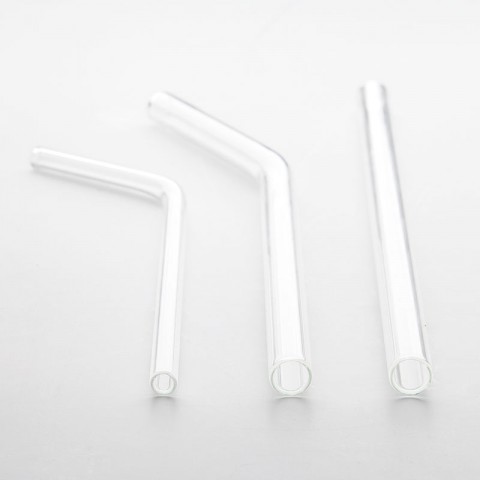 Glass straws - mini-cola straw dia 0.6 x 17cm, 36pk Glass straws - mini-cola straw dia 0.6 x 17cm, 36pk