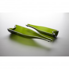 Mini Champagne Bottle Plate, 25x7x3.5cm/130ml, 6pk