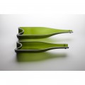 Mini Champagne Bottle Plate, 25x7x3.5cm/130ml, 6pk