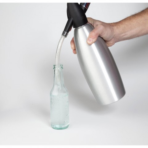 Glass Bottles dia 5 x 18cm/200ml for Gin & Tonic Bottling, 24pk