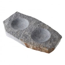 Rustic Plate (double) by 100% Chef, 1 unit