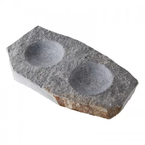 Rustic Plate (double) by 100% Chef, 1 unit Rustic Plate (double) by 100% Chef, 1 unit