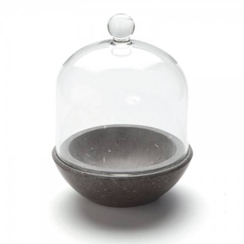 Planet Plate with Ø10cm Cloche by 100% Chef, 1 unit Planet Plate with Ø10cm Cloche by 100% Chef, 1 unit