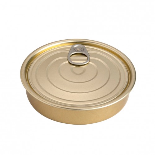 Tin Cans with Lids, Round, 120ml, 100pk
