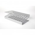 Aluminium Display Stand, 50 Hole (for test tubes Ø16 mm), 1 unit