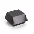 Burger Box (black) 9x8x5cm, 100pk