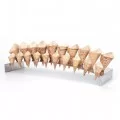 Display for 30 Cones, 1 unit Display for 30 Cones, 1 unit