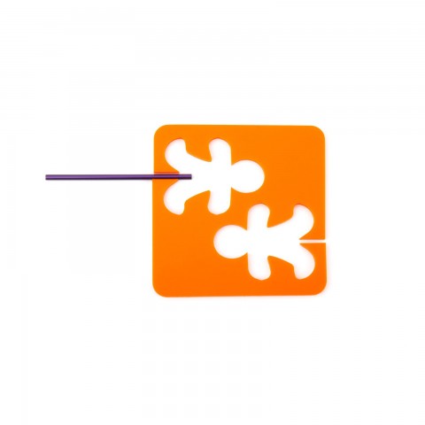 Lollipop Nitro Mould - Gingerbread Men, 1 unit