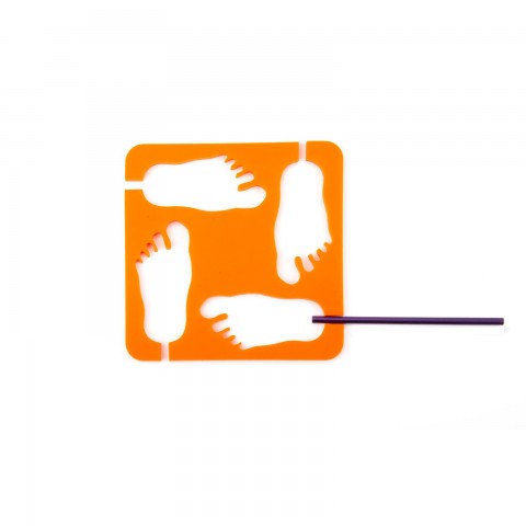 Lollipop Nitro Mould - Feet, 1 unit