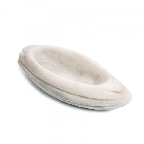 Cocoa Bean Marble Plate (white) by 100% Chef, 1 unit Cocoa Bean Marble Plate (white) by 100% Chef, 1 unit