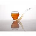 Glass 'Sherlock' Pipe, 150ml by 100% Chef, 1 unit Glass 'Sherlock' Pipe, 150ml by 100% Chef, 1 unit