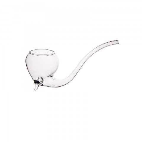 Glass 'Sherlock' Pipe, 150ml by 100% Chef, 1 unit Glass 'Sherlock' Pipe, 150ml by 100% Chef, 1 unit