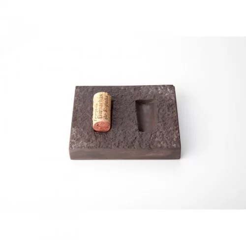 Stand for Two Corks, 12x13x2cm by 100% Chef, 1 unit Stand for Two Corks, 12x13x2cm by 100% Chef, 1 unit