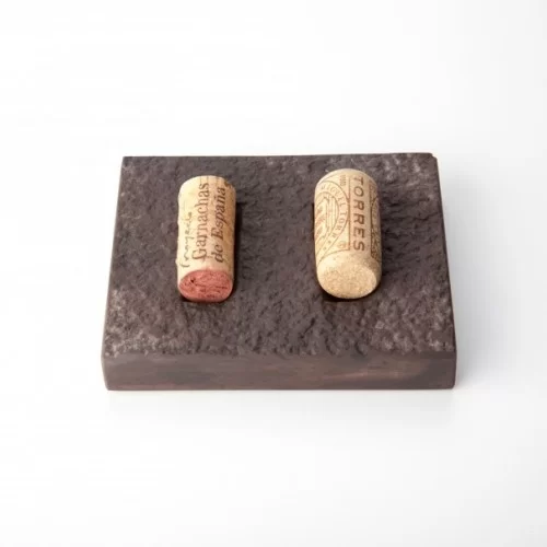 Stand for Two Corks, 12x13x2cm by 100% Chef, 1 unit Stand for Two Corks, 12x13x2cm by 100% Chef, 1 unit
