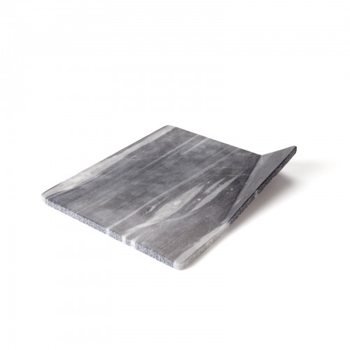 Corner Plate 20x17cm (Macael Marble) by 100% Chef, 2pk