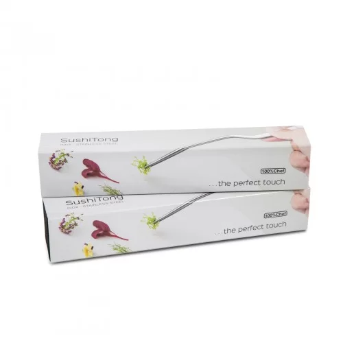 Sushi Tongs (in retail box), 25x4x4cm by 100% Chef, 1 unit Sushi Tongs (in retail box), 25x4x4cm by 100% Chef, 1 unit