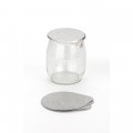 Thermo Seal Lids (Silver) for 120ml Yoghurt Pots, 600pk