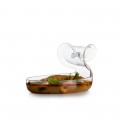 Glass Can (Oval), 150ml by 100% Chef, 1 unit