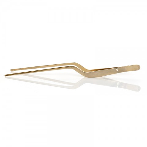 Sushi Tongs, Gold-Plated, 20cm by 100% Chef, 1 unit