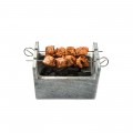 BBQ Charcoal Grill, 20 x 13 x 15 cm by 100% Chef, 1 unit