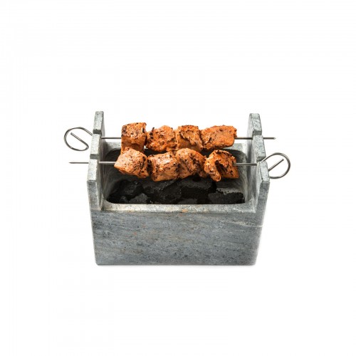 BBQ Charcoal Grill, 20 x 13 x 15 cm by 100% Chef, 1 unit