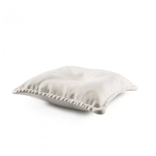 Pillow Porcelain Plate by 100% Chef, 2pk Pillow Porcelain Plate by 100% Chef, 2pk