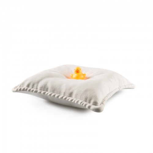 Pillow Porcelain Plate by 100% Chef, 2pk