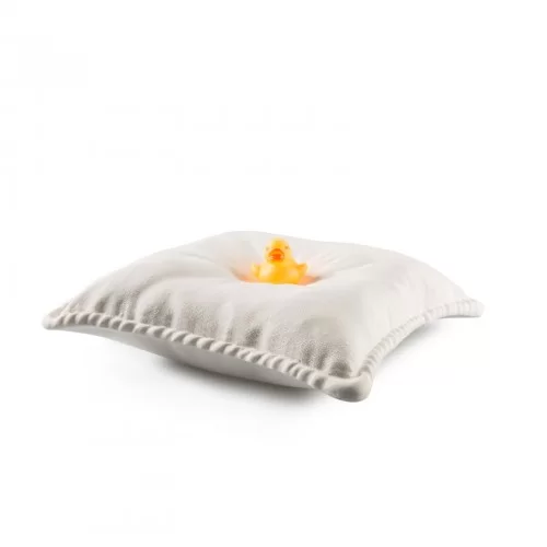 Pillow Porcelain Plate by 100% Chef, 2pk Pillow Porcelain Plate by 100% Chef, 2pk