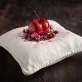 Pillow Porcelain Plate by 100% Chef, 2pk Pillow Porcelain Plate by 100% Chef, 2pk