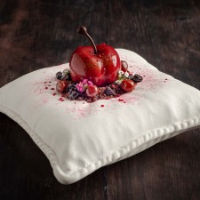 Pillow Porcelain Plate by 100% Chef, 2pk