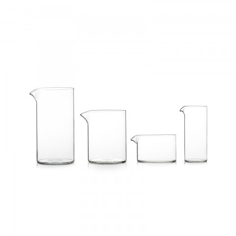 BORO Glass Jar, 200ml by 100% Chef, 2pk