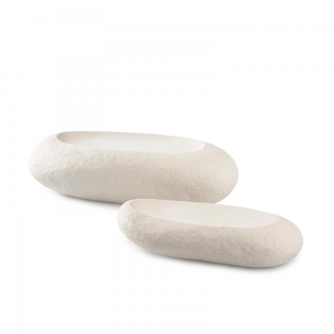 Mini Rock Porcelain Plate by 100% Chef, 1 unit