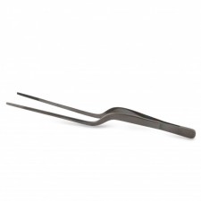 Black Titanium Sushi Tongs, 200mm by 100% Chef, 1 unit