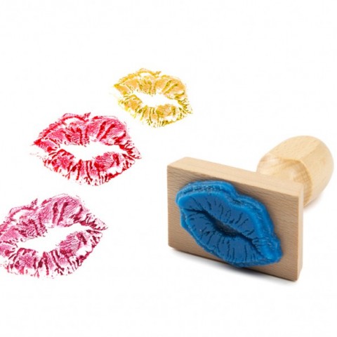 Customised Silicone Stamp XL, 6x4cm by 100% Chef, 1 Unit