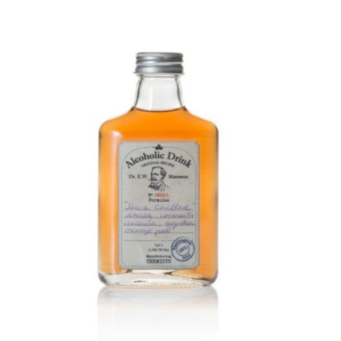 Speakeasy Glass Hip Flask, 200ml by 100% Chef, 24pk