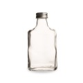 Speakeasy Glass Hip Flask, 200ml by 100% Chef, 24pk