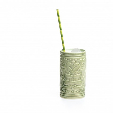 Tiki Tiki Porcelain Cups, 450ml by 100% Chef, 3pk