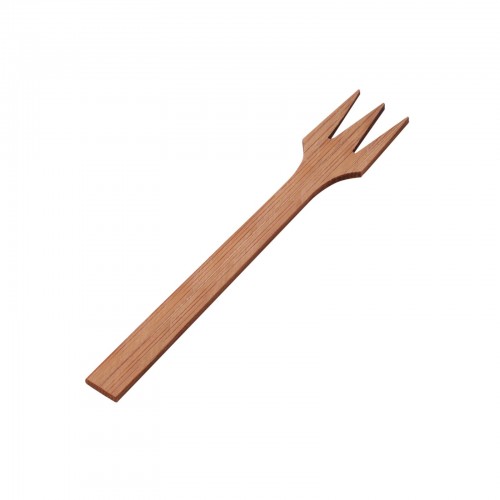 Bamboo Mini Fork - 10cm by 100% Chef, 100pk