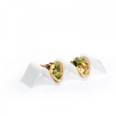 Wave Stand for 2 to 3 Tacos by 100% Chef, 1 unit Wave Stand for 2 to 3 Tacos by 100% Chef, 1 unit