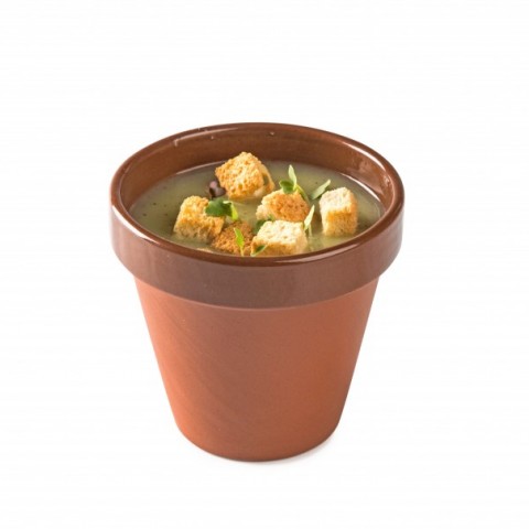 Terra Xtrem Flowerpot, 175ml Medium by 100% Chef, 12pk Terra Xtrem Flowerpot, 175ml Medium by 100% Chef, 12pk