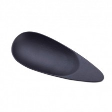 Black Bamboo Drop Plate by 100% Chef, 10pk