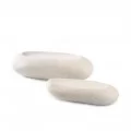 Small Rock Porcelain Plate by 100% Chef, 1 unit