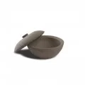 Stone Pot with Lid by 100% Chef, 1 unit Stone Pot with Lid by 100% Chef, 1 unit