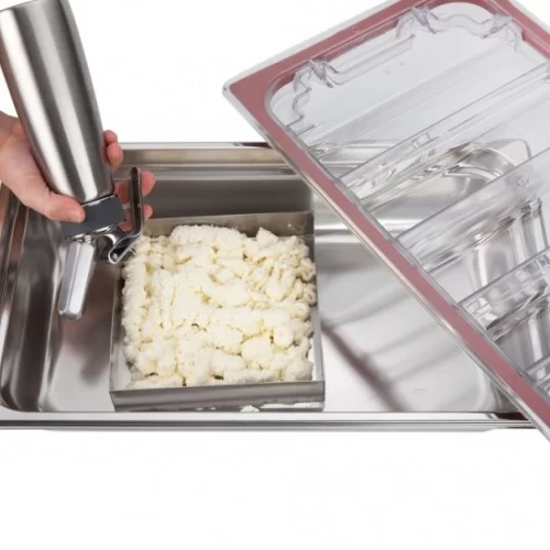 BrickVac 1/1 GN Container 150 by 100% Chef, 1 unit BrickVac 1/1 GN Container 150 by 100% Chef, 1 unit